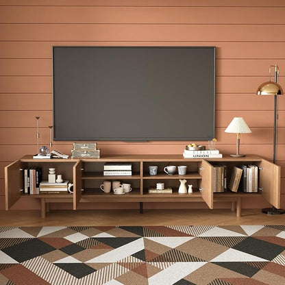 86.61" Mid-Century Modern TV Stand - Image 6