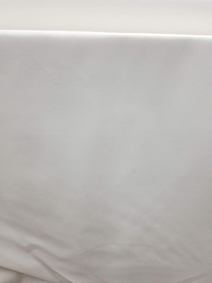 NAT Leathers | White Soft Faux Vegan Leather PU | 5 Yards Cut by The Yard | by NATLeathers