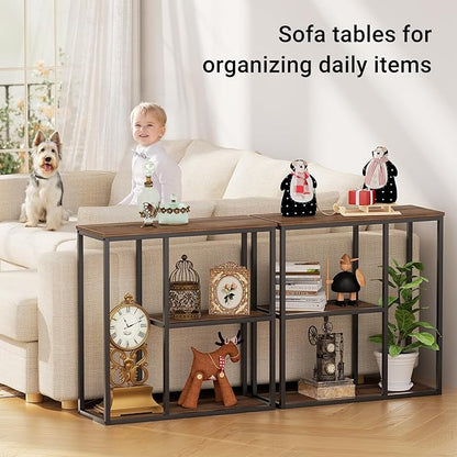 WOHOMO Console Table, Small Entryway Table - Image 4