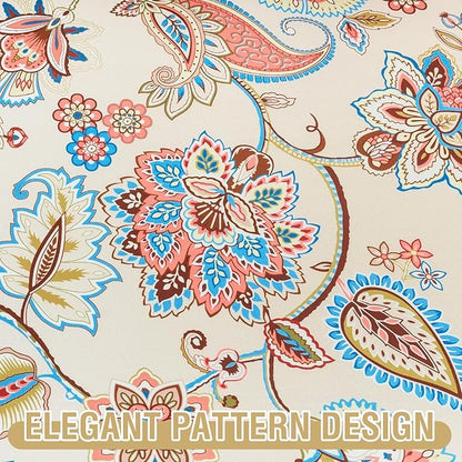 H.VERSAILTEX Floral Pattern Chair Covers Armchair Printed Chair Slip Covers - Image 3