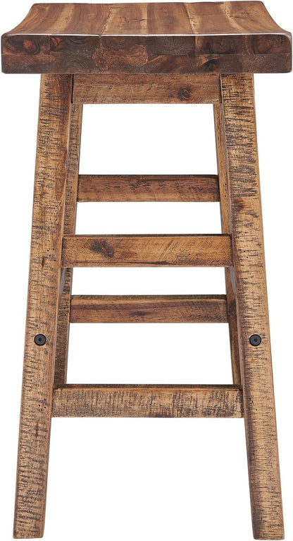 Alaterre Furniture Durango 26-Inch Tall Industrial Wood Counter-Height Stool - Image 10