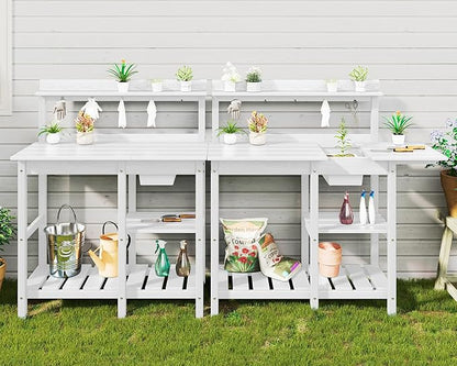 SERWALL Outdoor Potting Bench - Image 9