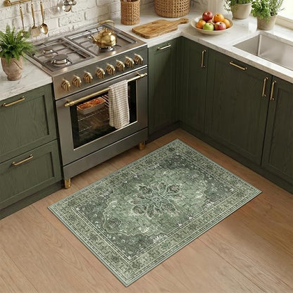 RELEANY Area Rugs 2'x4' Kitchen Rugs Entry Rug Small Rugs - Image 2