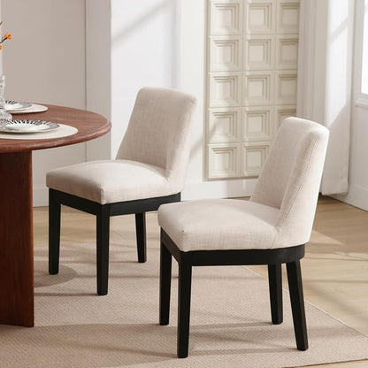 RIVOVA Modern Dining Chairs Set of 4 Comfortable Dining Room Chairs - Image 6