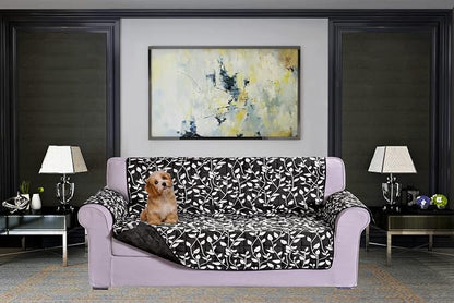 Elegant Comfort Quilted Furniture Protectors Solid and Printed Design by ELEGANTCOMFORT