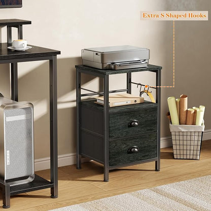 Furologee Nightstands Set 2, Night Stand - Image 7