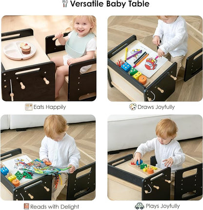 bpmfkid Montessori Weaning Table and Chair Set - Image 6