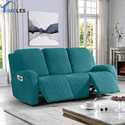 Timeles Recliner Covers for 3 Seater Reclining Couch Covers Sofa Slipcover - Image 7