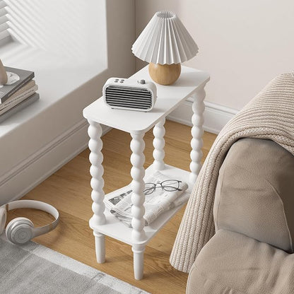 Veegle Narrow Side Table, Small End Table by Unknown