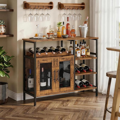 X-cosrack Wine Bar Rack Cabinet - Image 4