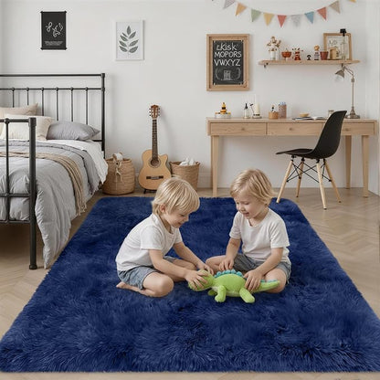 8x10 Area Rugs for Living Room Bedroom: Ultra Soft Fluffy Shag Rug Upgrade - Image 7