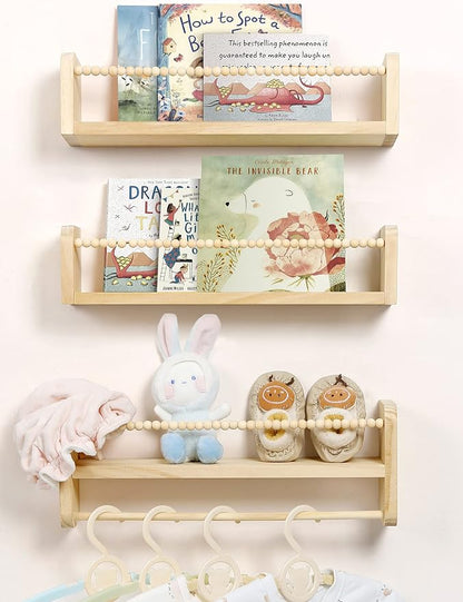Maxpeuvon Nursery Floating Shelves by Maxpeuvon