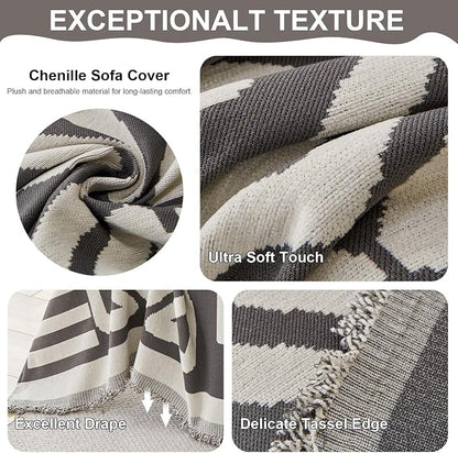 VClife Couch Cover Boho Sofa Protector - Image 3