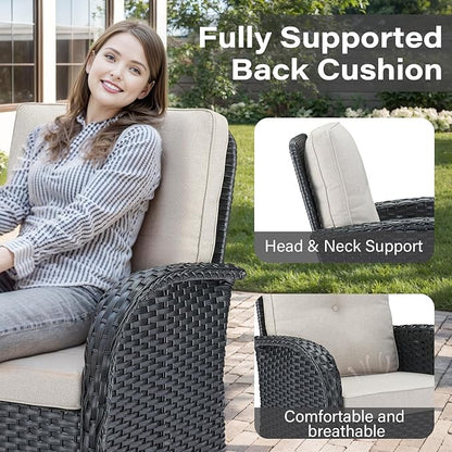 Belord 8 Piece Patio Furniture Set - Image 4