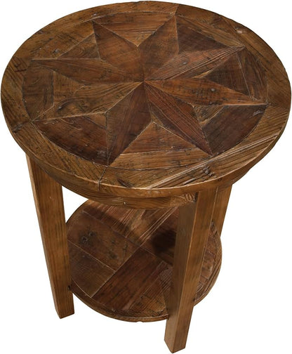 Alaterre Furniture Revive 20 Inch Round End Table - Image 9