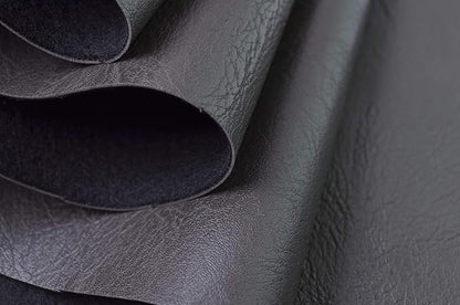 Wento Thick Faux Leather Fabric Soft Skin Grain PU Leather - Image 2