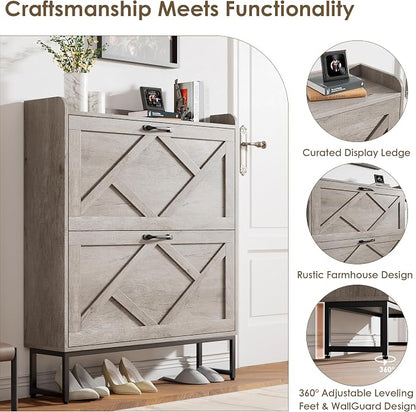 Nicetree Shoe Storage Cabinet - Image 6