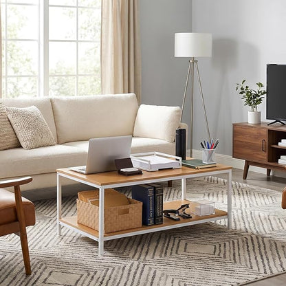 ZenStyle Industrial Coffee Table - Image 8