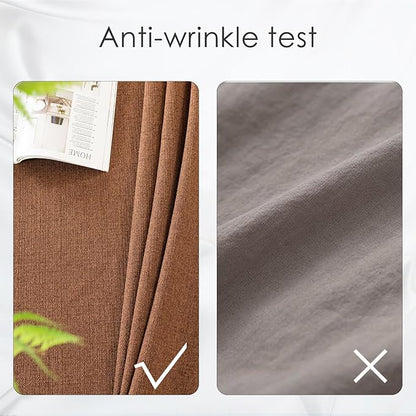 BALCONY & FALCON Round Tablecloth Washable Wrinkle Resistant and Water Proof - Image 4