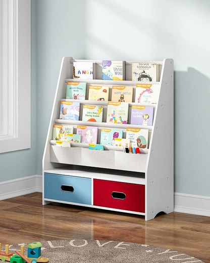 SEIRIONE Sturdy Kids Bookshelf, 5-Tier Book Shelf by SEIRIONE