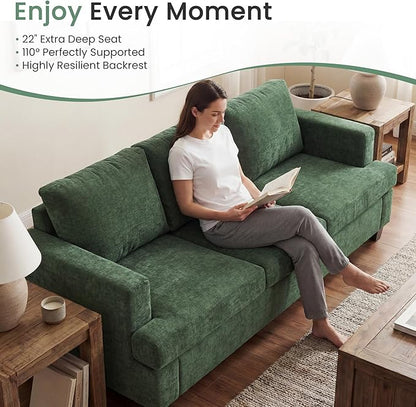 YOUDENOVA 2 Piece Set Comfy Sofa Couch, Loveseat Sofa * 2 - Image 3