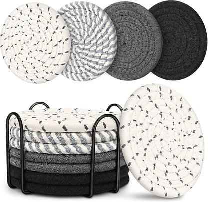 Coasters for Drinks, Coasters Set of 4 by Smgmg