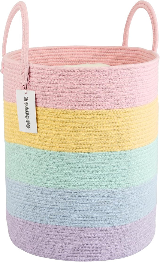 XUANGUO Rope Laundry Basket Hamper by XUANGUO