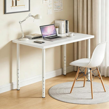 QLLY Adjustable Metal Table Leg, 24-40 inch, Home Office DIY Desk Leg, - Image 8