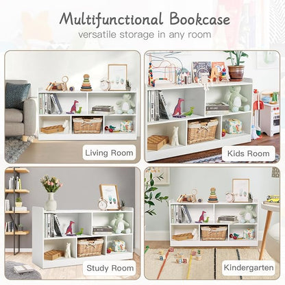 Montessori Shelf, Wooden Toy Storage Organizer - Image 4
