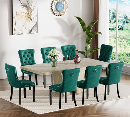 Henf 9 Pieces Extendable Dining Table Set by Henf
