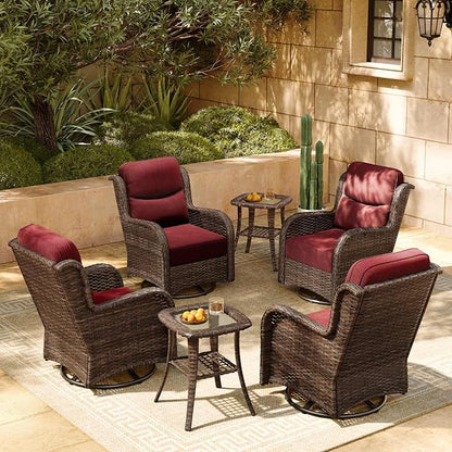 HILLGA 6-Piece Luxury Patio Furniture Set by HILLGA