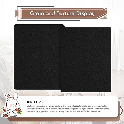 KING MOUNTAIN Leather Repair Patch, 2 Packs 9 x 11 Inches self Adhesive Leather - Image 2