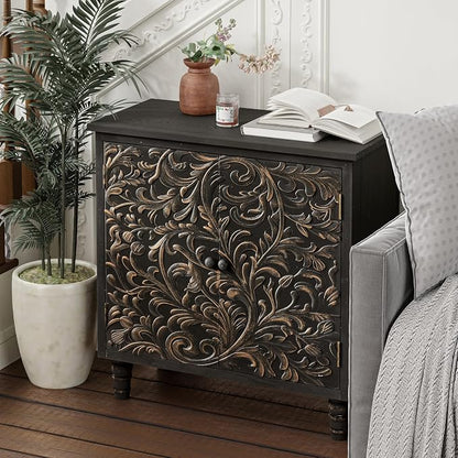 2 Door Farmhouse Storage Cabinet - Image 8