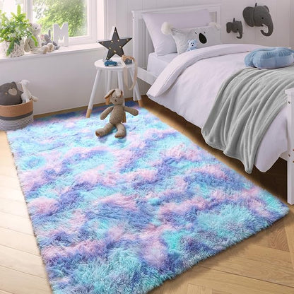 PAGISOFE Adorable Rainbow Mermaid Rugs - Image 9