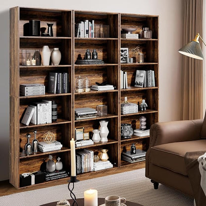 GRUSIGN 71" Tall 6-Tier Bookshelf, Large Open Display Bookcase - Image 8
