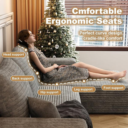 AUGOP 108" Sectional Couches for Living Room Modern Modular Sofa - Image 5