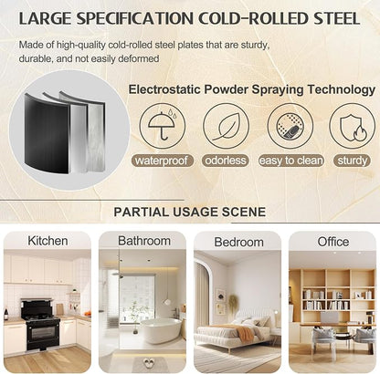 GAIOUS 71" Tall Metal Storage Cabinet - Image 8