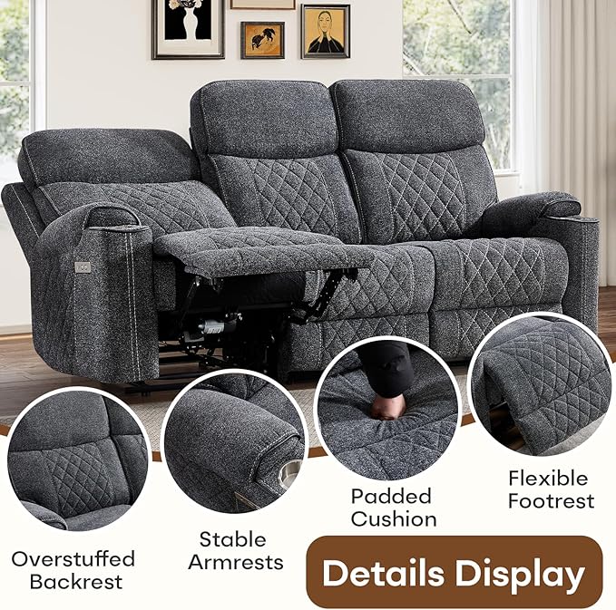 HAOMARKETS Power Recliner Chair Set of 2 - Image 6