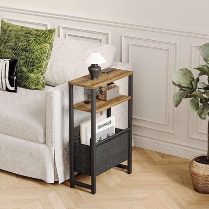 Narrow Side Table, Slim End Table - Image 2
