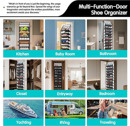 Kotkn 10 Tier Hanging Shoe Rack - Image 6