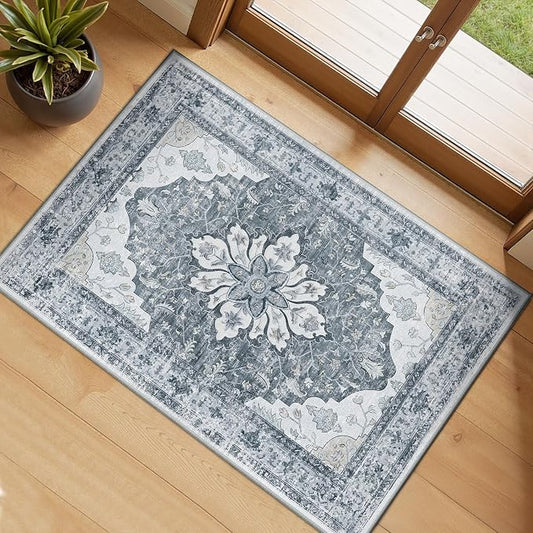 RELEANY Area Rugs 2'x3' Kitchen Rugs Entry Rug Small Rugs by RELEANY