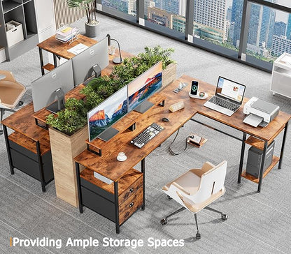Furologee 66” L Shaped Desk - Image 7