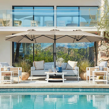 SUPERJARE 13FT Outdoor Patio Umbrella - Image 9