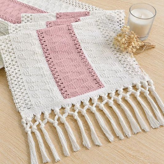FEXIA Boho Table Runner Summer Home Decor by FEXIA