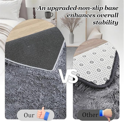 Fluffy 5x7 Area Rugs for Living Room Bedroom: Ultra Soft Shag Rug Non-Slip - Image 6