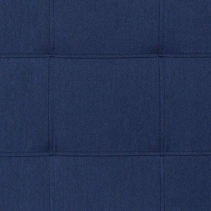 Flash Furniture Bedford Tufted Upholstered Twin Size Headboard in Navy Fabric - Image 8