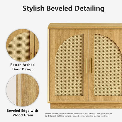 FORTUNETEC Sideboard Buffet Cabinet - Image 3