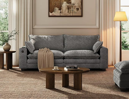 MapleGrace 80" Cloud Loveseat Sofa - Image 7