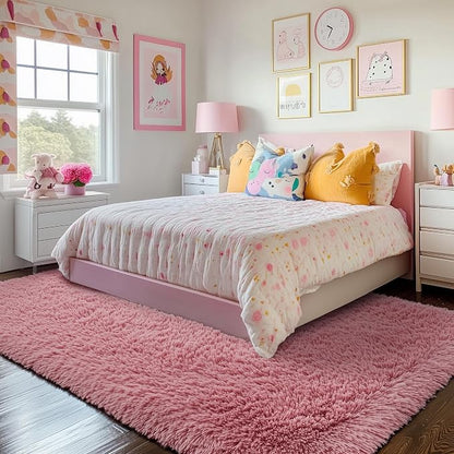 PAGISOFE Shaggy Fluffy Area Rugs Carpets - Image 2