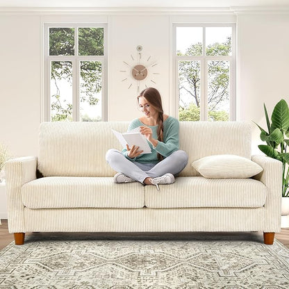 Kidirect 70in U Shaped Couch, Modular Sofa No Tool Assembly, Comfy Sectional - Image 2